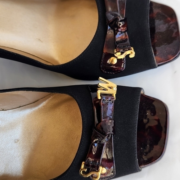 Stuart Weitzman Leather, Bow Peep Toe, 3” Heel‎ - Picture 7 of 10